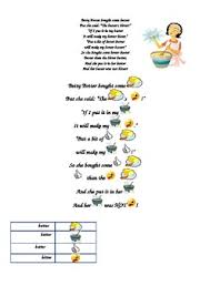 Witches & watches (ведьмы и часы). Tongue Twister Betty Botter Bought Some Butter By Margit Tpt