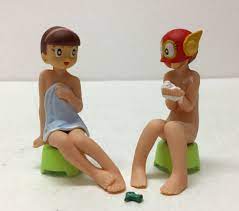 パーマン 3号 & 星野スミレ お風呂 フィギュア パー子 藤子不二雄の落札情報詳細 - ヤフオク落札価格検索 オークフリー