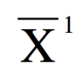Overline And Widehat With Subscript Tex Latex Stack Exchange