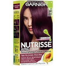 Garnier Nutrisse Ultra Color Nourishing Color Creme Br1 Deepest Intense Burgundy Nourishing Hair Color Conditioner Hair Color Formulas