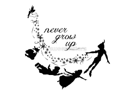 Peter Pan Never Grow Up By Sweetsisters Peter Pan Tattoo Peter Pan Disney Peter Pan Silhouette