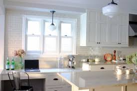 Image Result For White Subway Tile Around Kitchen Window White Shaker Kitchen Modern Kitchen Trends White Wood Kitchens