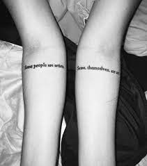 Do not try to squeeze long quotes into places obviously too small. Some People Are Artists Some Themselves Are Art Tattoo Quotes Tattoos Smalltattoo Meaningf Tattoo Quotes Meaningful Tattoo Quotes Meaningful Tattoos