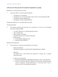 These information pages can help you get started in learning about some of the laws and registration requirements that may apply to your experiences on airbnb. Application Procedure For Company Secretary Licence License Government Information