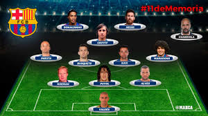 Real madrid best xi of all time. Barcelona Find Out Who Was Voted Into Fans All Time Barcelona Xi Marca In English