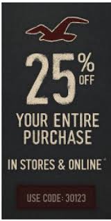 Hollister Coupons 25 Off Hollister Coupons Printable Coupons