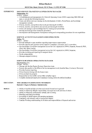 Oversee operations of the finance department, set goals and objectives, and design a framework for these to be met. Operations Support Manager Cv June 2021