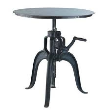 Entertaining and also dining are to bring into a new level of. Black Wooden Iron Iron Industrial Adjustable Height Dining Coffee Table Id 21308683988