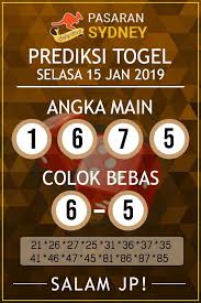 Prediksi Sydney Selasa 15 Januari 2019 Prediksitogel Togel Togelonline Togesydney Livedraw Bandartogel Agentogel Prediksisydney Sydney Selasa Minggu