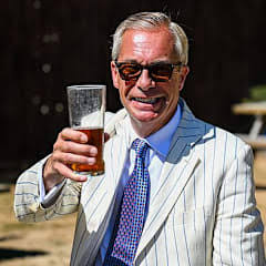 Nigel Farage says 'hold my jacket' as he vows to fight Andy Burnham's Brexit betrayal - AOL