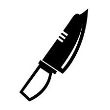 Los cuchillos tácticos y militares, por lo general, cuentan con mangos de micarta o plásticos, aluminio, o algún. Cuchillo Militar Icono Gratis