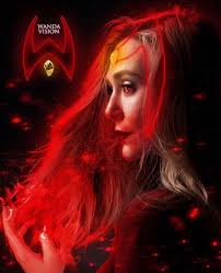 Wandavision scarlet witch astral form. Download Fiery Scarlet Witch In Wandavision Wallpaper Wallpapers Com
