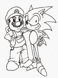 Mario Sonic Coloring Pages Print Desenhos Para Pintar Pintar E Colorir Desenhos Para Criancas Colorir