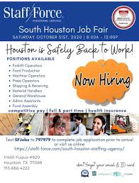 Drive with uber and earn money anytime it works for you. Staff Force Personnel Services Houston South It S Going To Be A Boo Tiful Day For A Halloween Job Fair The Staff Force Office In South Houston Will Be Open This