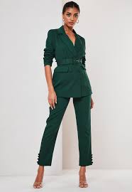 Green Co Ord Belted Blazer Missguided Coats Jackets Women Clothes Pretty Outfits Check out our womens co ords selection for the very best in unique or custom, handmade pieces from our shops. green co ord belted blazer missguided