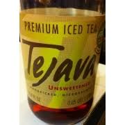 John fuller green tea it's difficult to ima. Tejava Premium Iced Tea Unsweetened Calories Nutrition Analysis More Fooducate