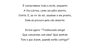 pin de larissa cunha em aquela poesia via lactea olavo bilac frases cristas