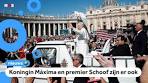 Nieuwe paus maakt eerste rit in pausmobiel bij officiële ... - YouTube