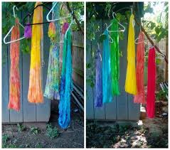 There has been some evidence that the commercial products used to make vibrant colors in our clothes can be just as dangerous as the commercial chemicals used in growing our food. Show Me Your Hobby Vicki Shares How She Dyes Yarn With Food Coloring One Hundred Dollars A Month