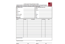 2 Requisition Form Templates Word Excel Formats