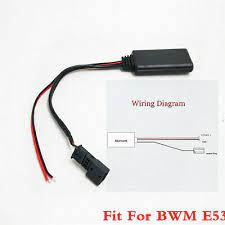 This is just how to show how to splice the two w. Car Bluetooth Module Aux Audio For Bmw E39 E46 E38 E53 Navigation Wire Adapter Ebay