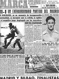 Real madrid 11, barcelona 1. En 1943 La Mayor Goleada En Clasicos
