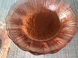 Ironstone dinnerware quickly became popular in great britain and even more popular in the united states. 6 Retro Nova Crisa Mexico Pink Glass Dishes Vintage Pink Dinnerware Novacrisa Floral Cereal Bowl Textured Transparent Pink Bowls Pink Glass Pink Dinnerware Glass Dishes Pink Bowls