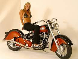 Beautiful Bike And Model Indian Motorcycle Motorcycle Chicks On Bikes