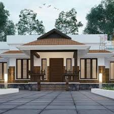 Low Budget Kerala House For 4 Lakhs With 2 Bedrooms In 550 Square Feet Plan Download Free K Kerala House Design Small House Design Kerala Simple House Design