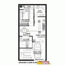 Home Plans 15 X 60 House Plan For 17 Feet By 45 Feet Plot Plot Size 85 Square Yards 20x40 House Plans House Plans With Pictures 2bhk House Plan
