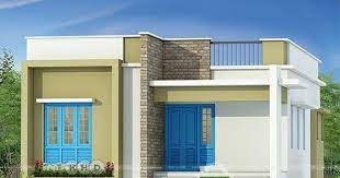 Looking for a small house plan under 1000 square feet? Tiny Kerala Home Design 900 Sq Ft Kerala House Design Small House Design Kerala Houses