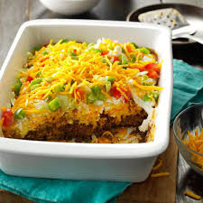 Potluck Taco Casserole Recipe Recipes Mexican Food Recipes Food
