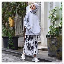 Etek Sweat Tesettur Kombin 2020 Islami Moda Etek Hipster Modasi