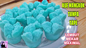 Resep kue mangkok mekar tanpa tape #resepkuemangkok. Cara Membuat Kue Mangkok Mekar Tanpa Tape Anti Gagal Youtube