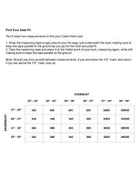 55 Conclusive Calvin Klein Underwear Sizing Chart