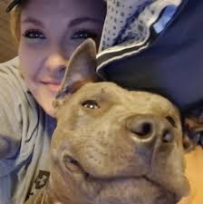 I Tried To Do A Selfie Timer With My Girl Aries & She Peeped It & Instead  Of Sitting Pretty Like She Was, She Laid A Big Ol FAT 💋 On Me