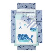 Sunside Sails Livia Whale 4 Piece Baby Crib Bedding Set Reviews Wayfair