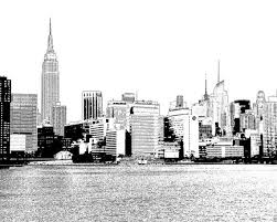Black And White Nyc Prints Pin By Kara Machowski On Diy Art Manhattan Poster Black And White Sketches Skyline