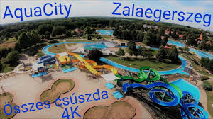 A település öt szabadstandján az. Fantasztikus Aquapark Magyarorszag Aquacity Zalaegereszeg Vizipark Osszes Csuszda 2021 Youtube