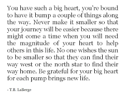  Be Grateful For Having A Big Heart Don T Let Heartless People Try To Shrink It Words Quotes Faith Quotes