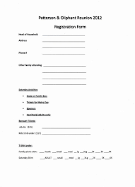 Are you looking for free family reunion templates? Class Reunion Registration Form Template Awesome Printable Example Of Family Reun Family Reunion Activities Family Reunion Planning Family Reunion Registration