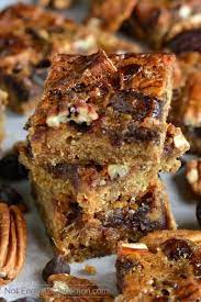 Healthy Pecan Date Bars Recipe Not Enough Cinnamon Recipe Pecan Recipes Healthy Pecan Recipes