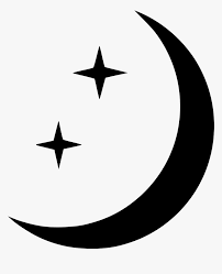 Download Moon And Stars Moon And Stars Svg Hd Png Download Kindpng