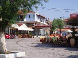 skala kalloni square photo from kaloni in lesvos lesvos lesbos greece