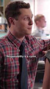 "responsibility is a curse" #KevinFromWork #NoahReid #Office #Work