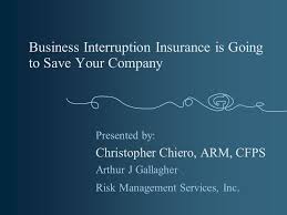 Business interruption insurance is insurance that protects businesses from losses in revenue due to an event that forces business operations to cease. Business Interruption Insurance Is Going To Save Your Company Ppt Download