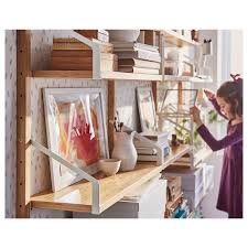 Svalnas Combinaison De Rangement Murale Bambou 193x25x176 Cm Ikea Wall Mounted Shelves Shelves Small Apartment Storage