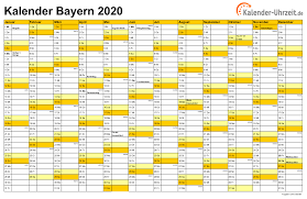 Alle feiertage in bayern 2021 aktuelle termine und übersicht für 2021 gesetzliche und regionale feiertage in bayern hier informieren. Feiertage 2020 Bayern Kalender
