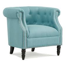 Conroy Chair In Sky Blue Linen Walmart Com In 2020 Furniture Chair How To Clean Furniture