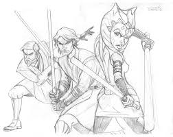 Jedi by knight a nerdy girl blog. Ahsoka Coloring Pages Download And Print For Free